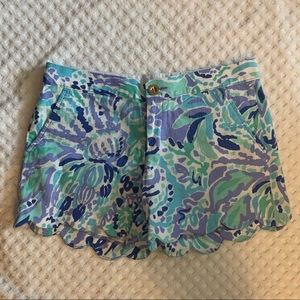Lilly Pulitzer Buttercup Shorts Lilac Nice Ink
